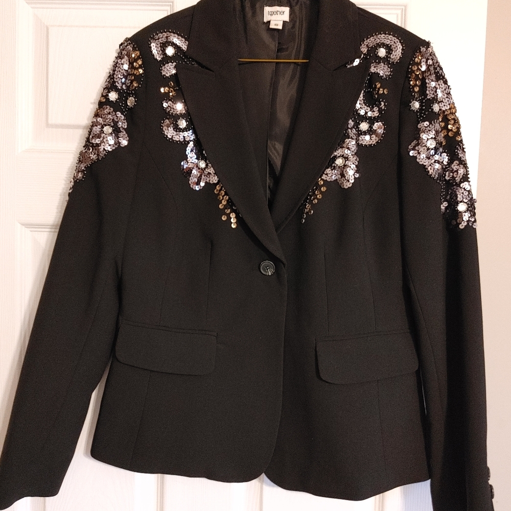 Together sequin blazer